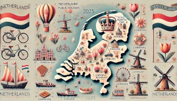 Netherlands Calendar 2025 - List of Public & Regional Holiday: Significance and Celebration