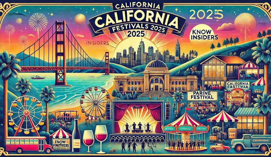 Full List of California Festivals in 2025: Date, Location, Activities, Tickets, and Advice