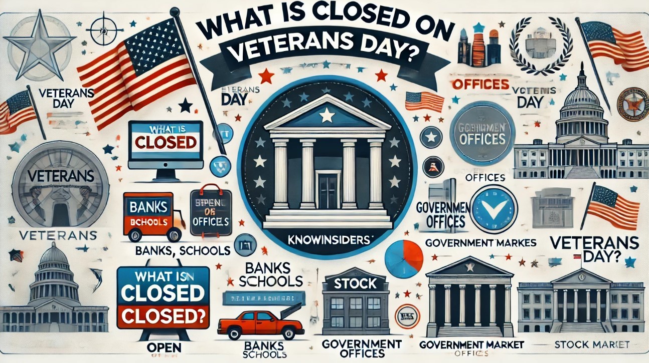 What is Closed on Veterans Day? KnowInsiders