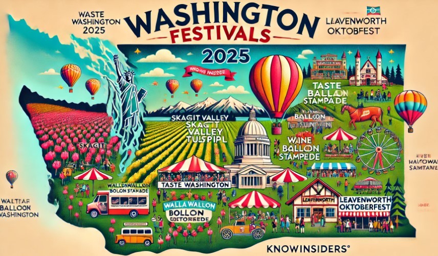 Washington Festivals 2025: A Year of Culture, Music, and Natural Beauty