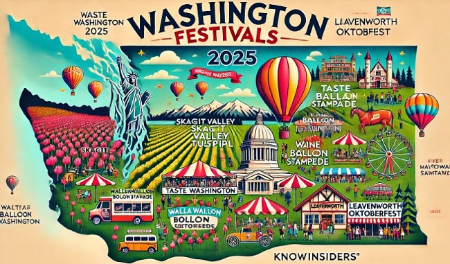 Washington Festivals 2025: A Year of Culture, Music, and Natural Beauty