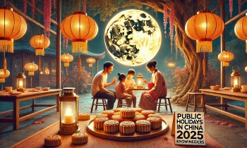 2025 China Official Calendar - Two More Public Holidays, 27 Days in Total