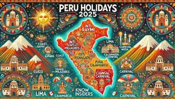 Peru Calendar 2025 - Public and Regional Holidays: Significance and Activities