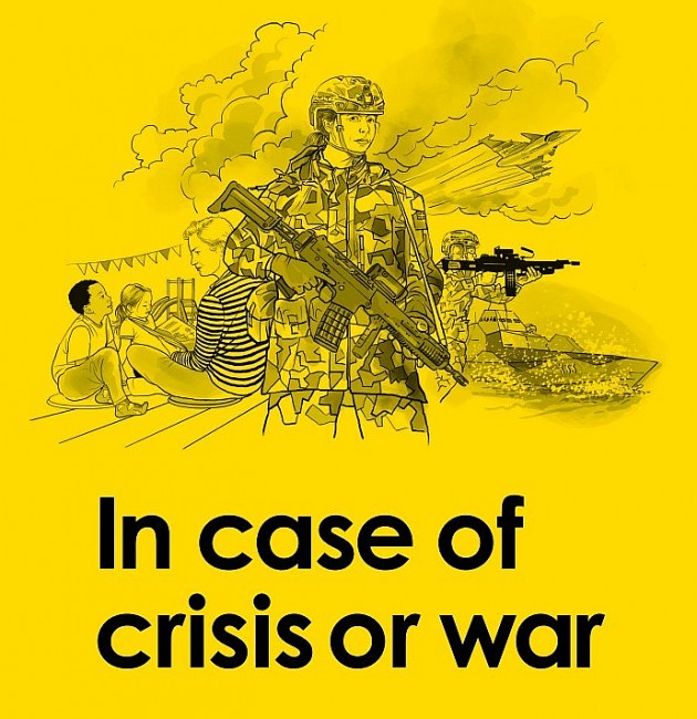 Sweden Brochure: In Case of Russia Attacks, How to Prepare for War