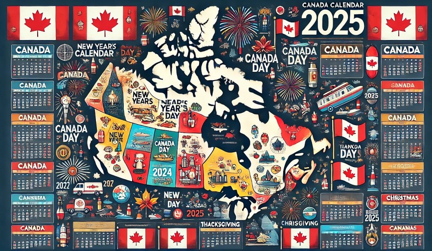 2025 Canada Calendar - Full List of Public Holidays And Observances: Dates and Celebrations