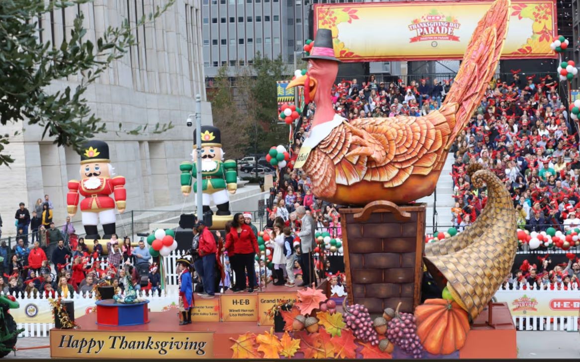 This famous parade is set to stroll at 9 a.m., Thursday, November 28, 2024. Located in the heart of downtown Houston, this event is one of the oldest Thanksgiving Day parades in the country. 