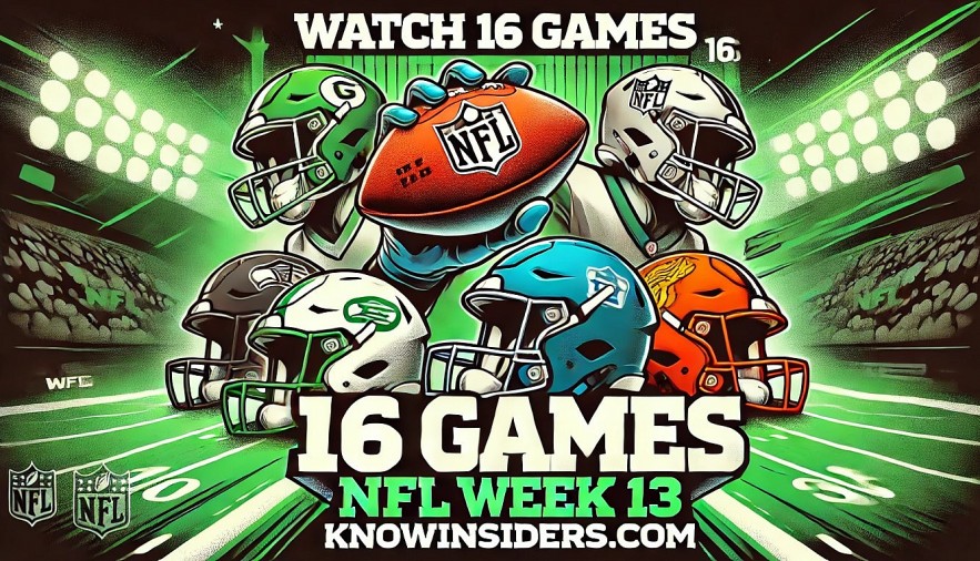 Top Free & Low-Cost Options to Watch NFL Week 13 - All 16 Games (Leglly)