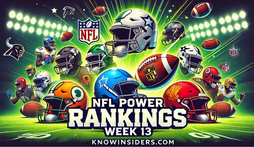 NFL Power Rankings Week 13