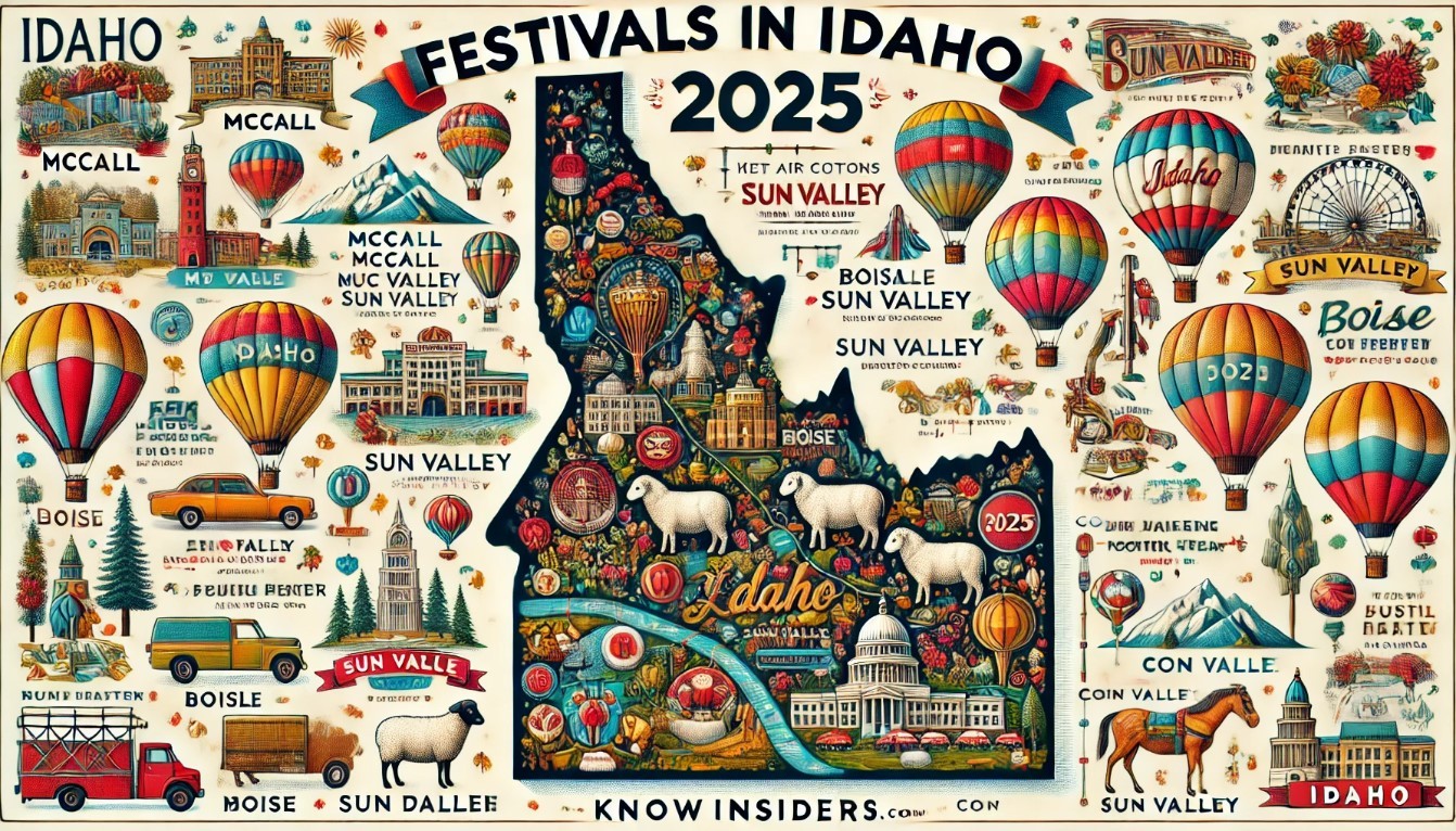 Idaho 2025 Calendar - List of Festivals, Big Events: Date, Location, Meaning and Celebrations