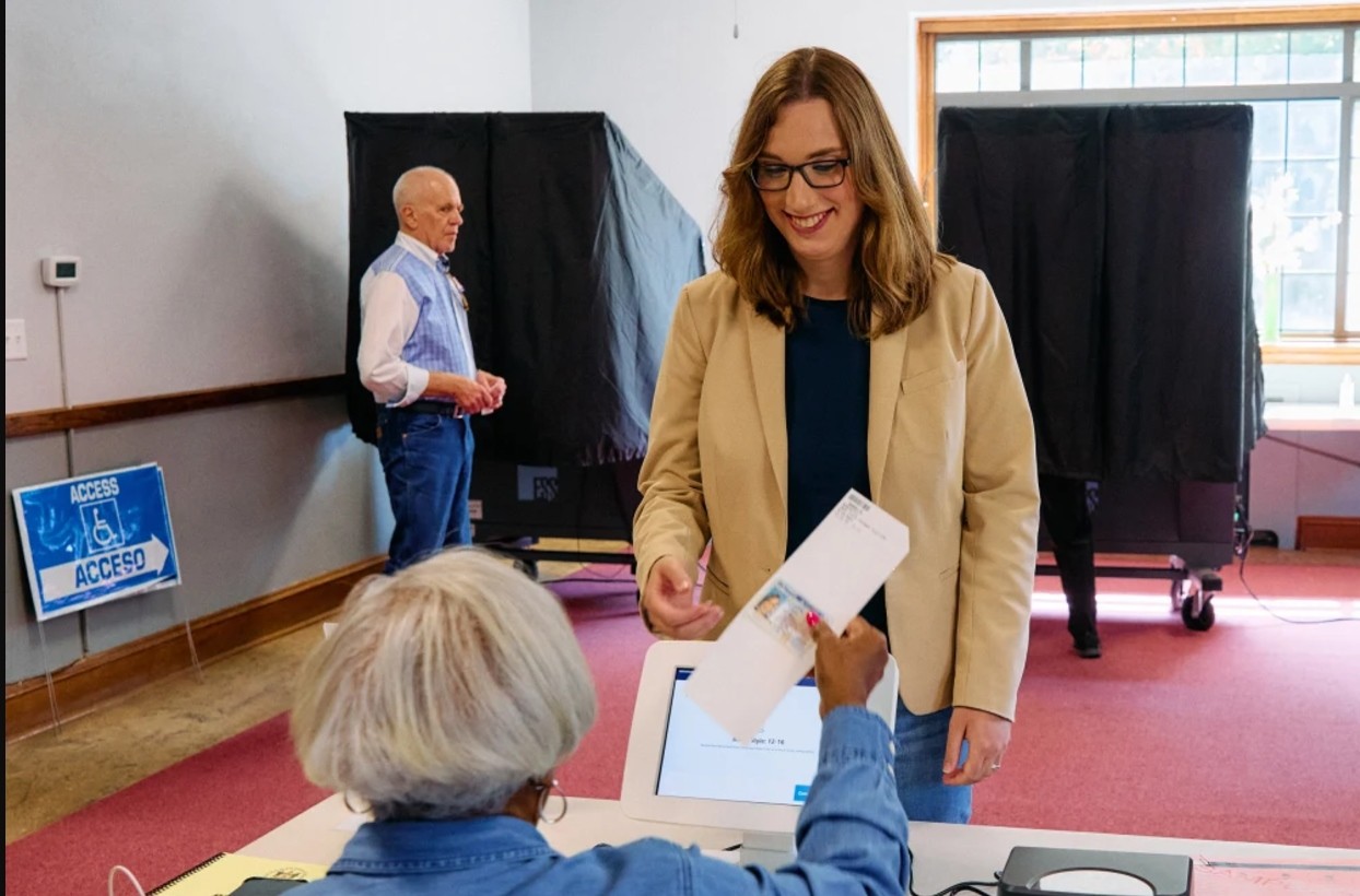 Sarah McBride made history on Tuesday night, becoming the first openly transgender person to be elected to the U.S. House of Representatives