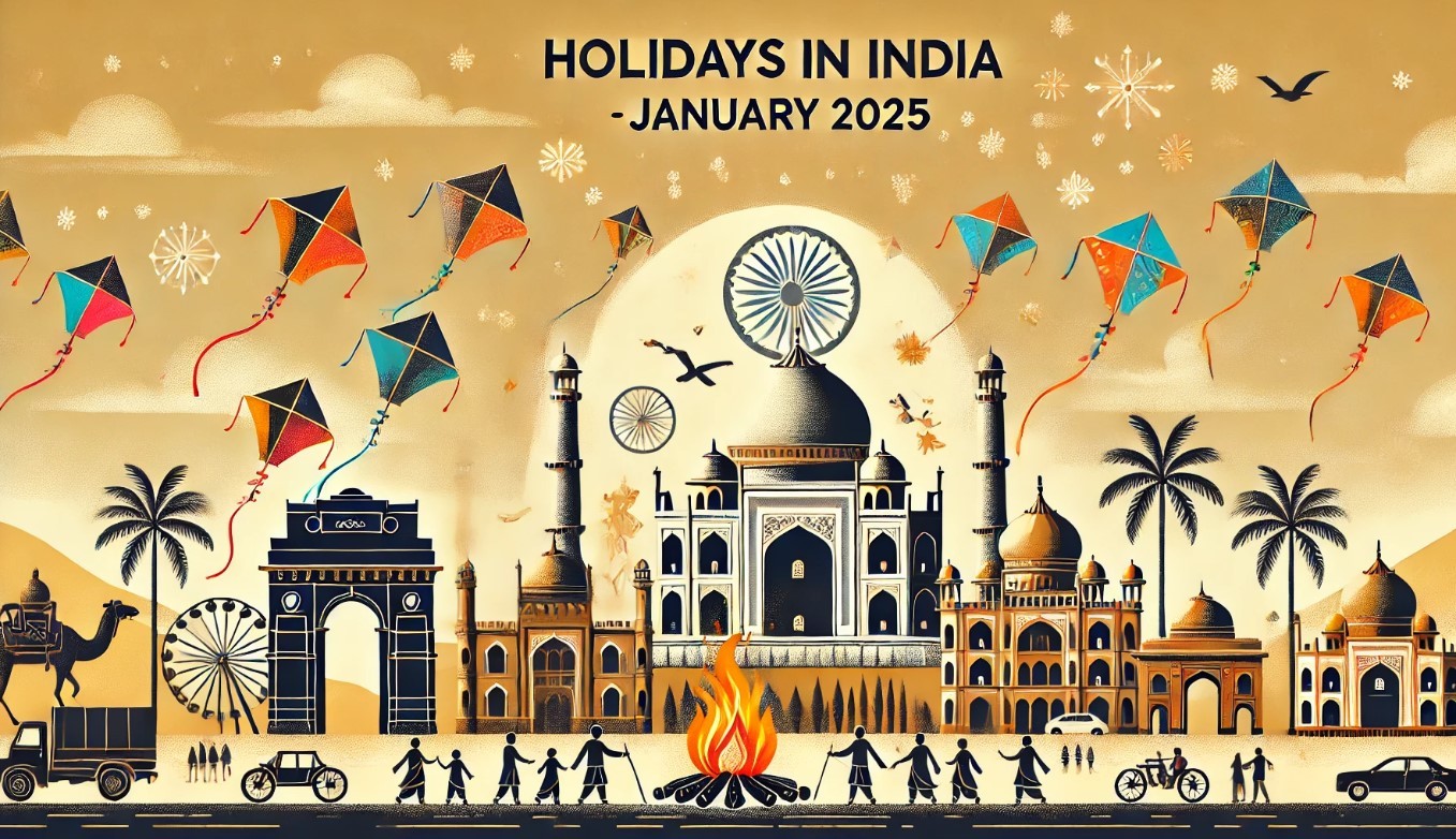 Indian January 2025 Calendar: List of Public Holidays, Special Days, and Major Events