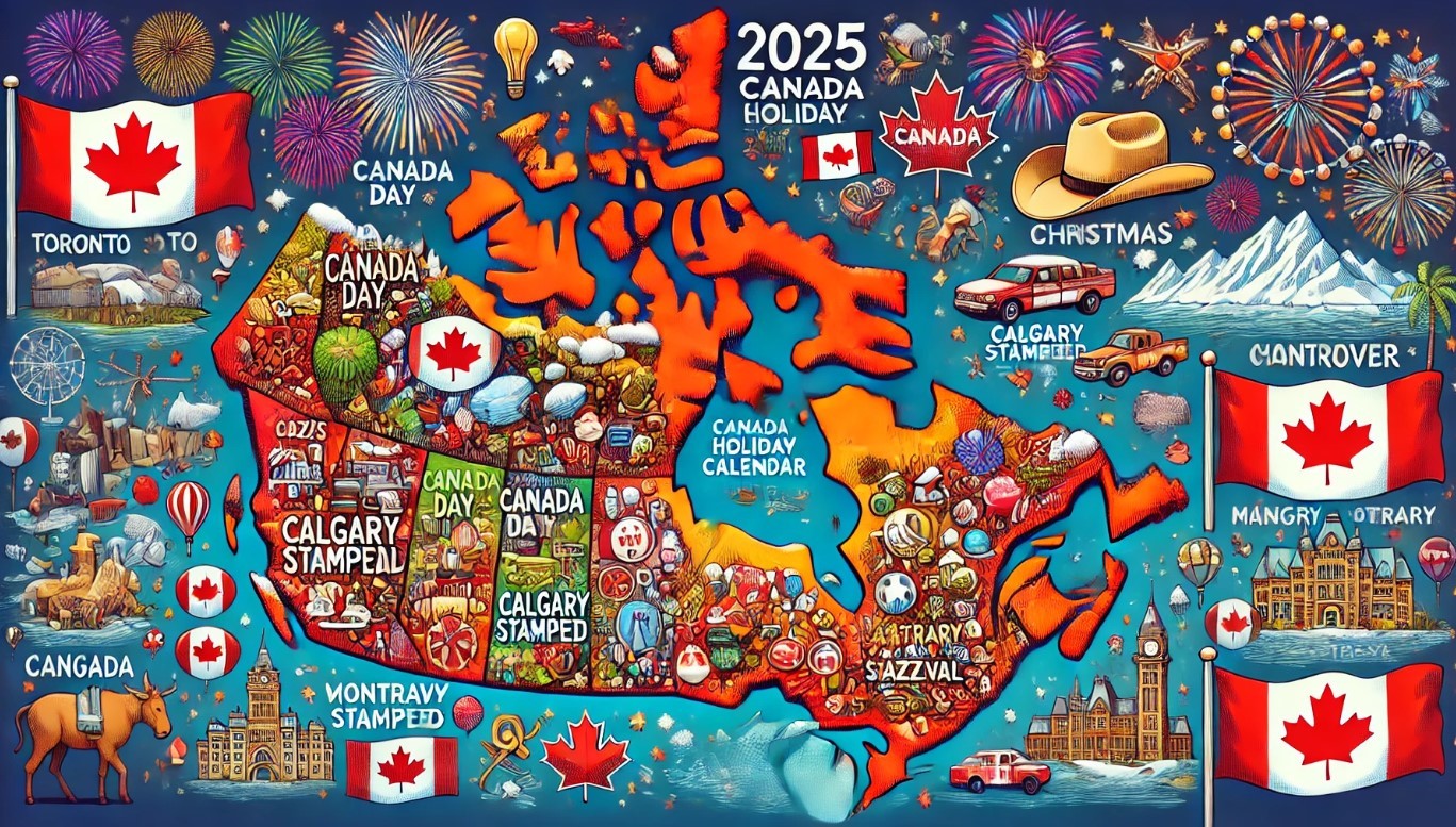 Canada 2025 Calendar List of Public Holidays, Observances, Special Days, Big Events