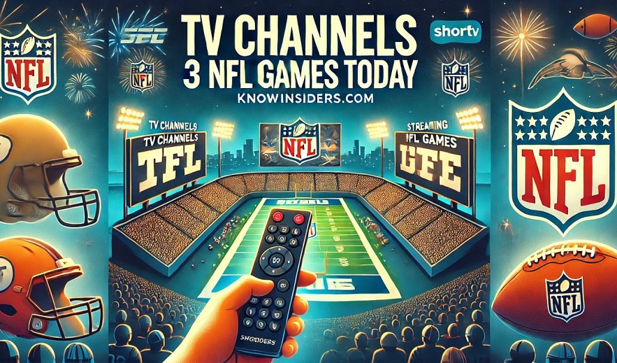 What TV Channels for All 3 NFL Thanksgiving Games Tonight?