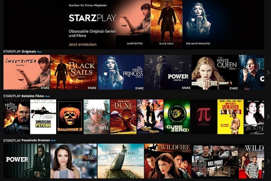 Download Movies and TV Shows from Starz 