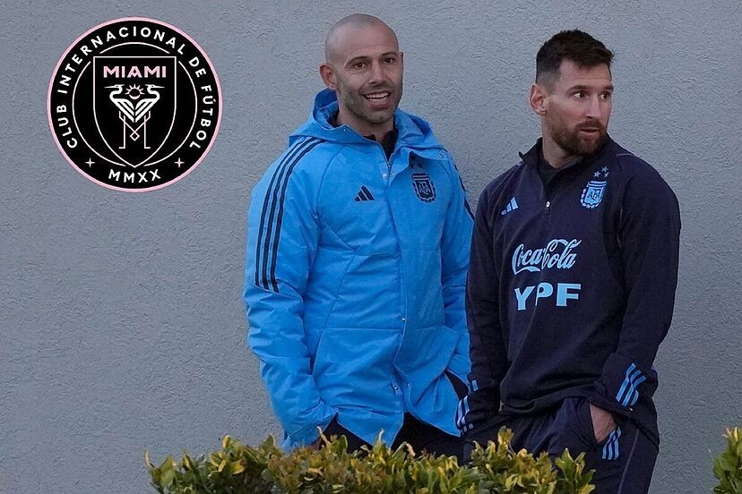 Mascherano and Messi