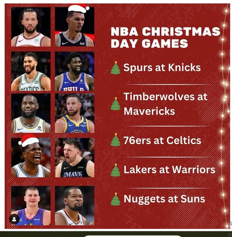 Full list of 2024 Christmas Day NBA games: How to Watch