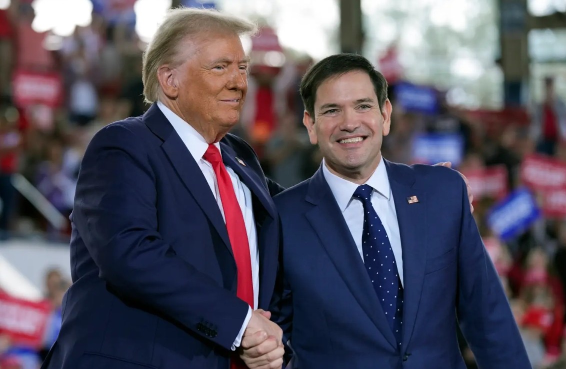 DeSantis and Donald Trump