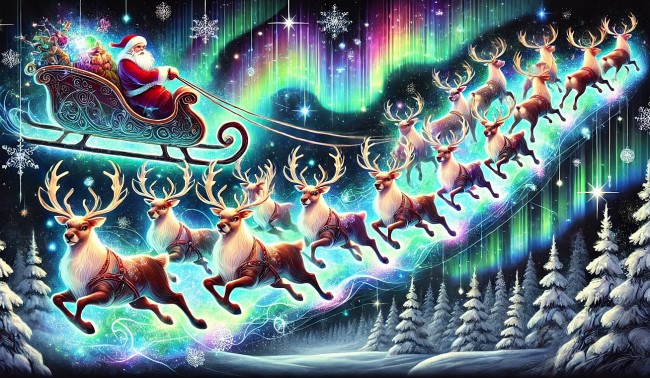 Santa Claus and His Magical Reindeer: The Untold Tales