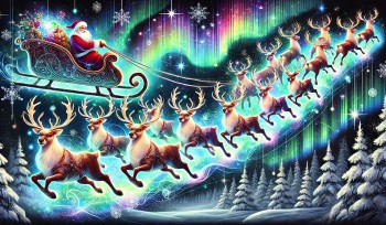 Santa Claus and His Magical Reindeer: The Untold Tales