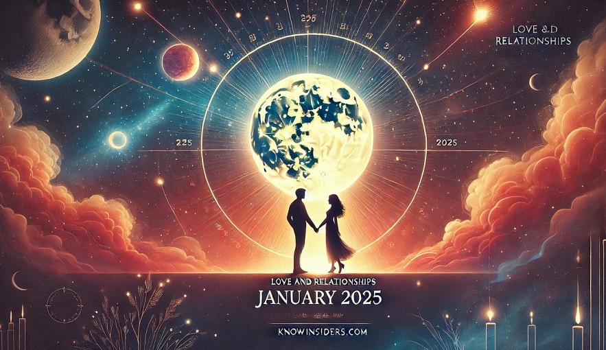 Love and Relationships in January 2025 for 12 Zodiac Signs