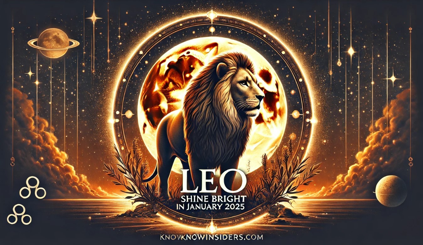 Leo Monthly Horoscope Shine Bright in January 2025 KnowInsiders