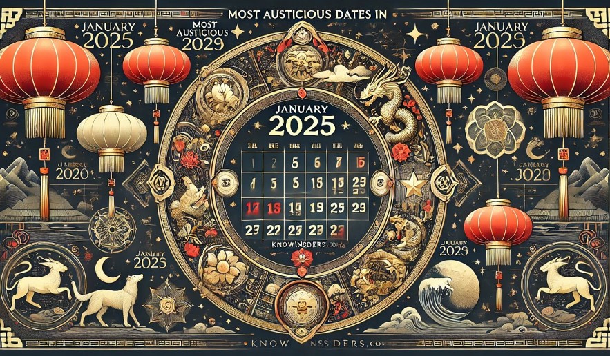 Most Auspicious Dates in January 2025