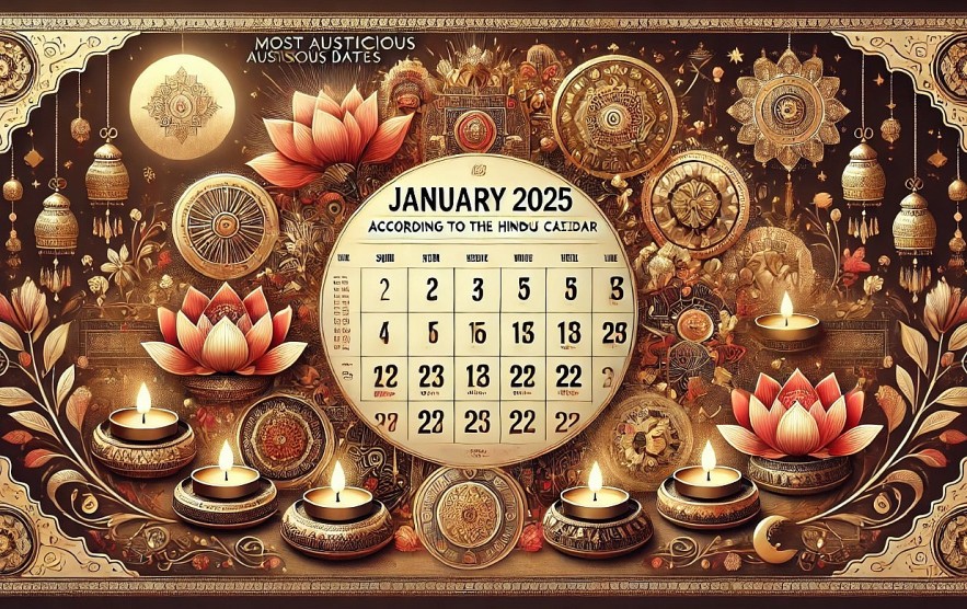 Most Auspicious Dates in January 2025 by Hindu Calendar