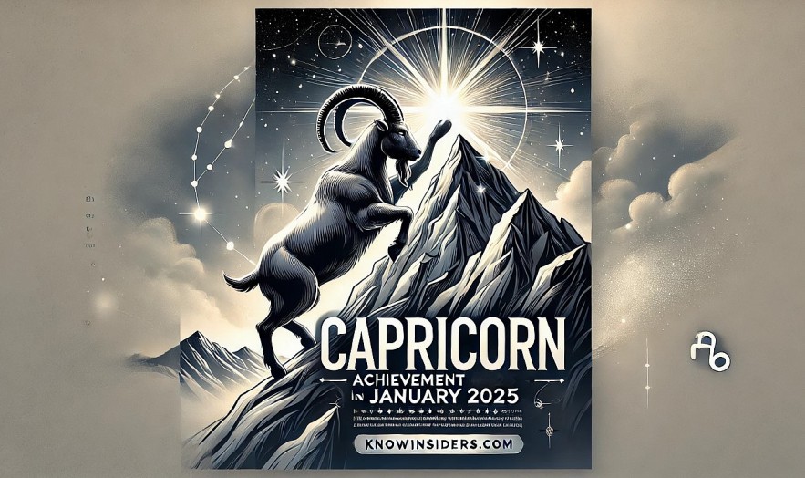 Capricorn: Achievement in January 2025