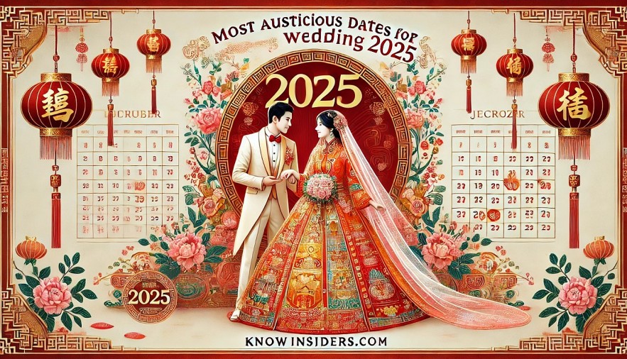 Most Auspicious Dates for Wedding in 2025