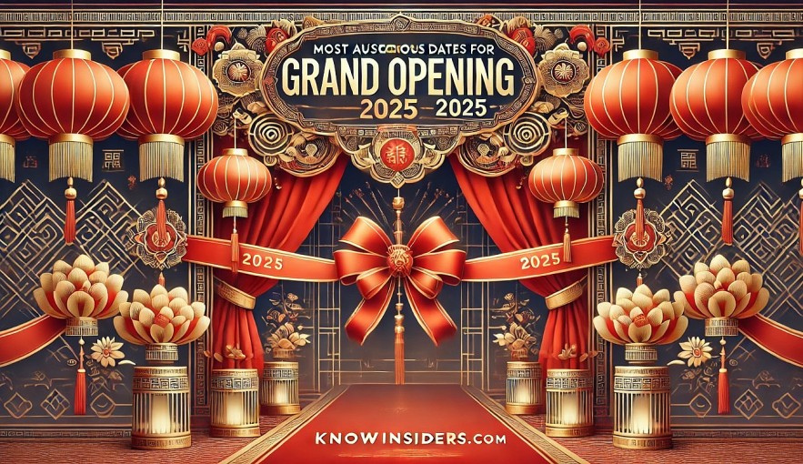  Most Auspicious Dates for Grand Opening in 2025