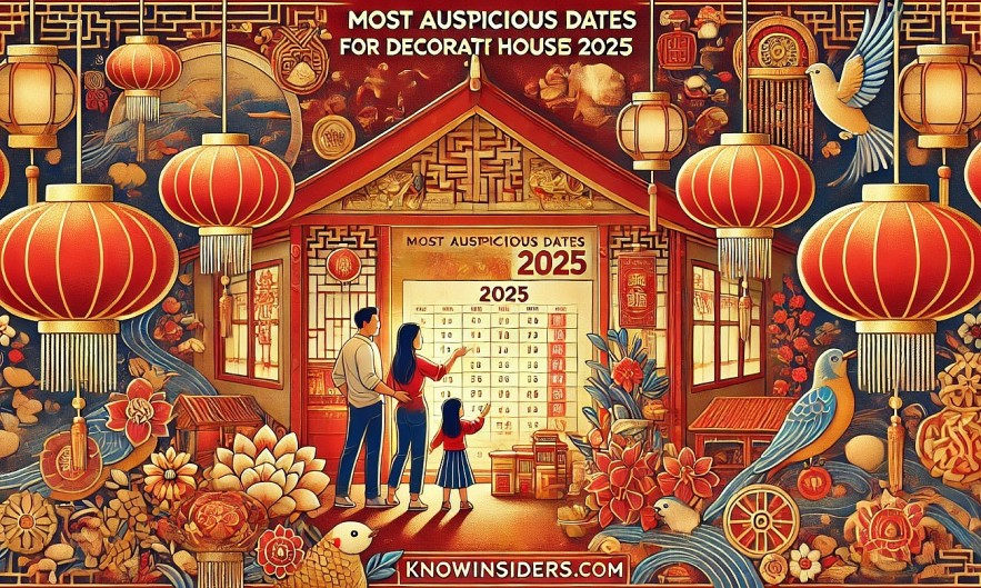 Auspicious Dates for Decorating Houses in 2025