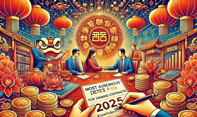 Most Auspicious Dates for Signing Contracts in 2025, By Chinese Calendar