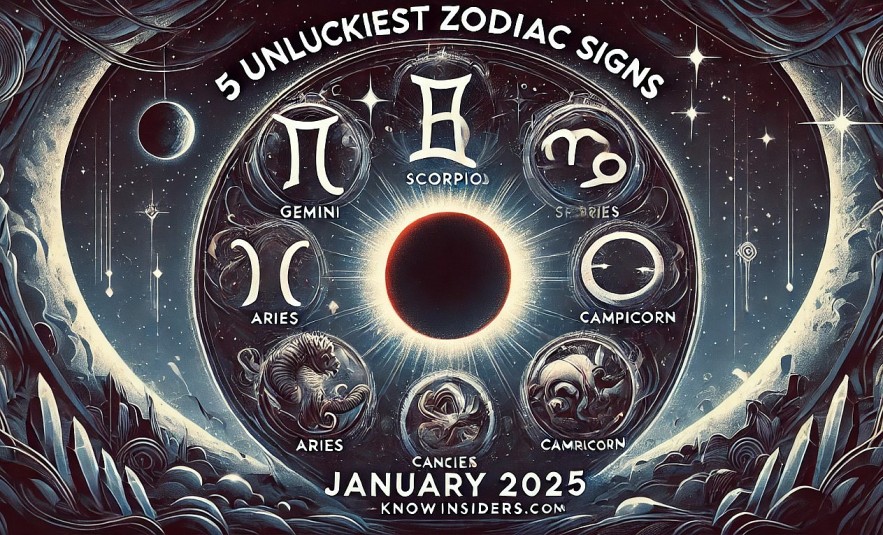 Unluckiest Zodiac Signs in January 2025