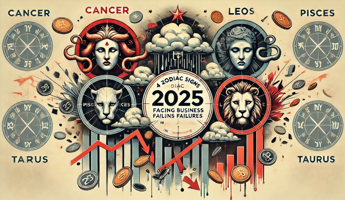 4 Zodiac Signs Likely to Face Business Failures in 2025