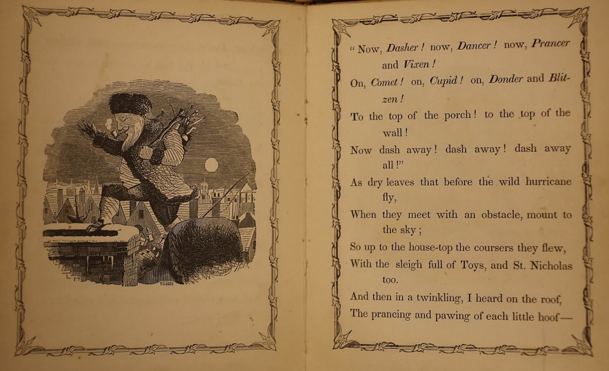 Clement Clarke Moore’s poem A Visit from St. Nicholas (1823)