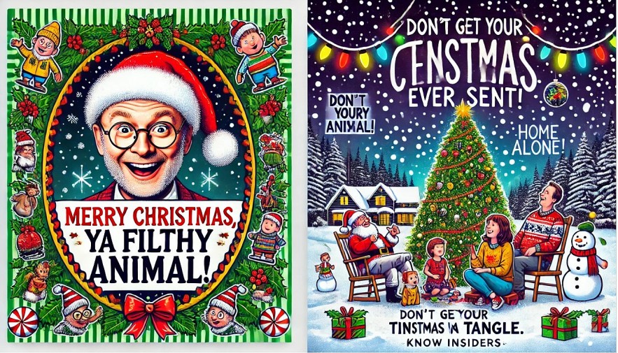 Funniest and Wackiest Christmas Greetings