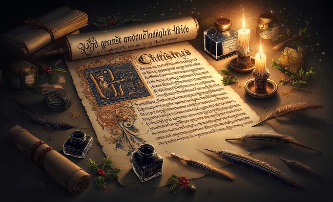 Ancient Christmas Greetings Rediscovered in Old Manuscripts