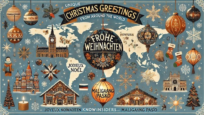 Unique Christmas Greetings from Around the World