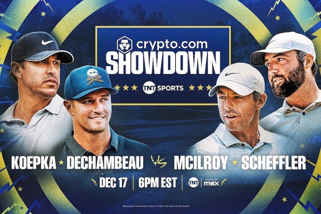 The Showdown (golf's best players battle): Date, time and how to watch