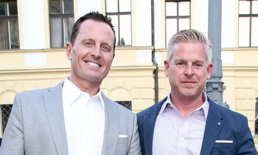 Richard Grenell and Matt Lashey