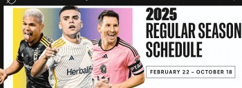 When is the MLS 2025 schedule: Lionel Messi will play in the first