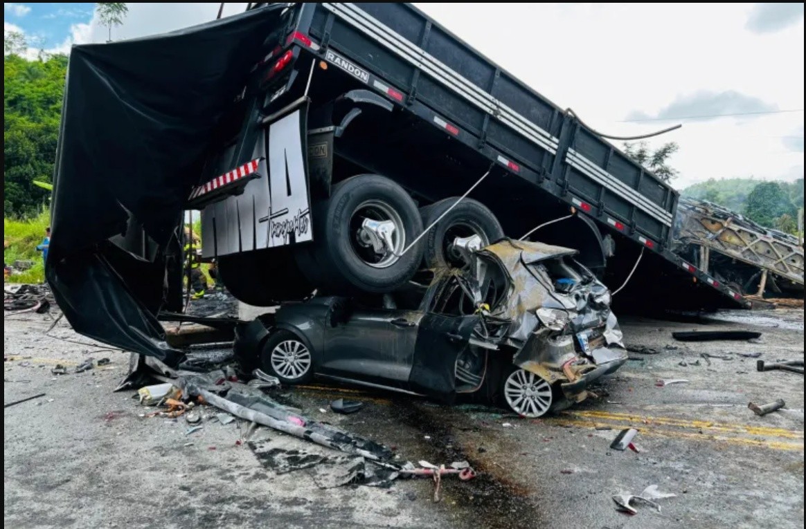 'Terrible tragedy': At Least 38 people killed as bus and truck collide in Brazil