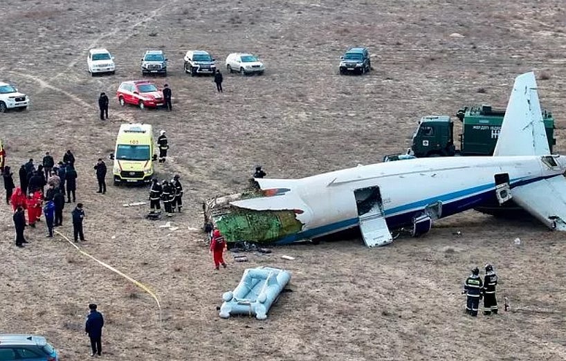 The Azerbaijan Airlines Christmas Day plane crash that killed at least 38 people is being investigated 