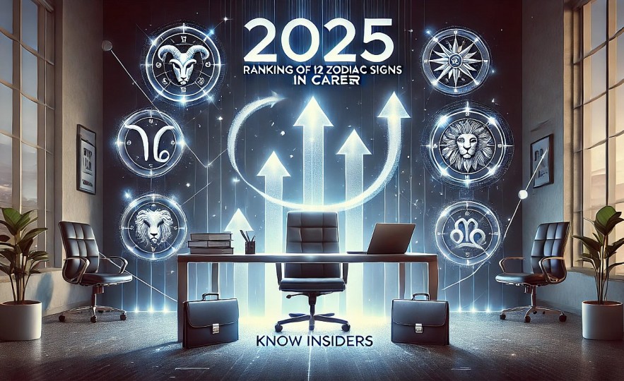 2025 Ranking of 12 Zodiac Signs in Career