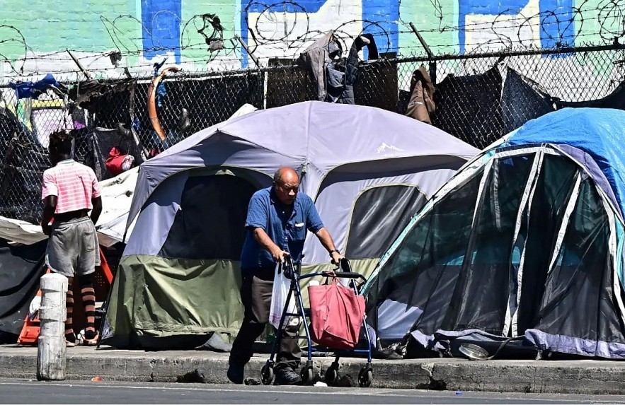 US homelessness up 18.1% in 2024