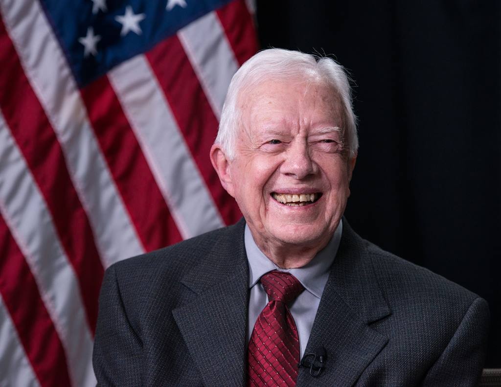 Former President Jimmy Carter died at his home in Georgia on Sunday at the age of 100