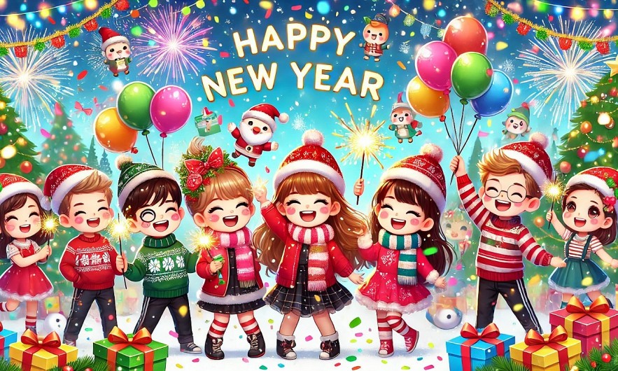 Inspirational New Year Wishes for Kids 