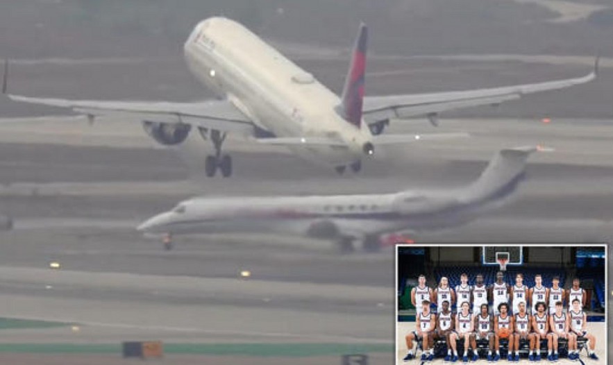 Moment Delta airliner almost collided with private jet at LAX