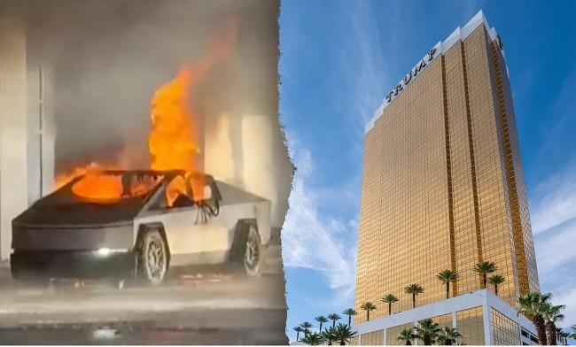 Tesla Cybertruck Explosion at Trump Hotel in Las Vegas: Act of Terror