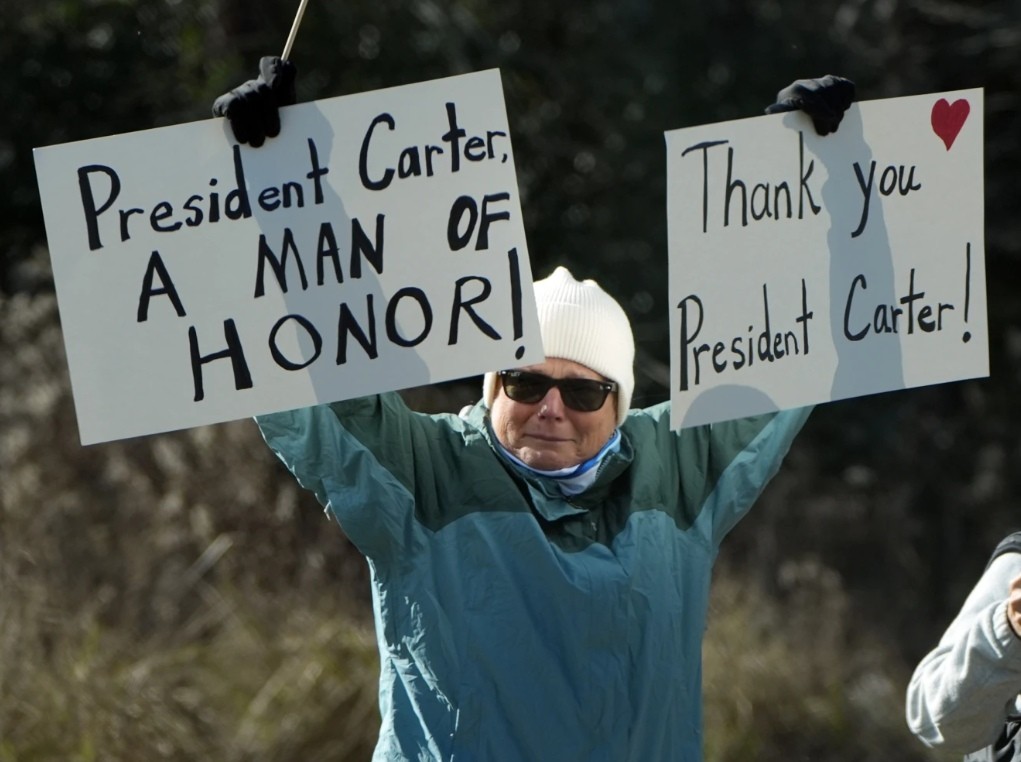 Chip Carter Honors His Father at Jimmy Carter's Funeral